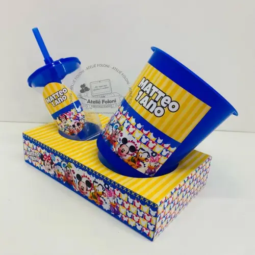 Kit Cineminha na Caixa Turma do Mickey