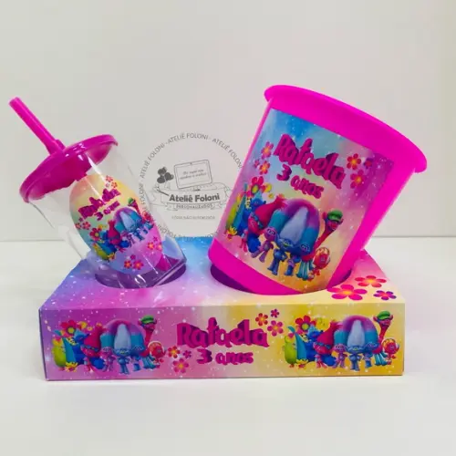 Kit Cineminha na Caixa Trolls
