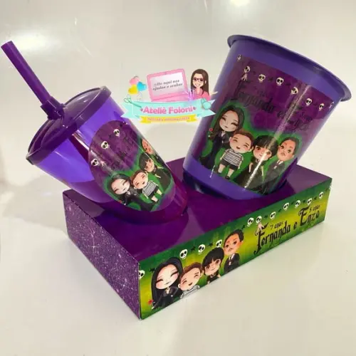 Kit Cineminha na Caixa Wandinha Adams