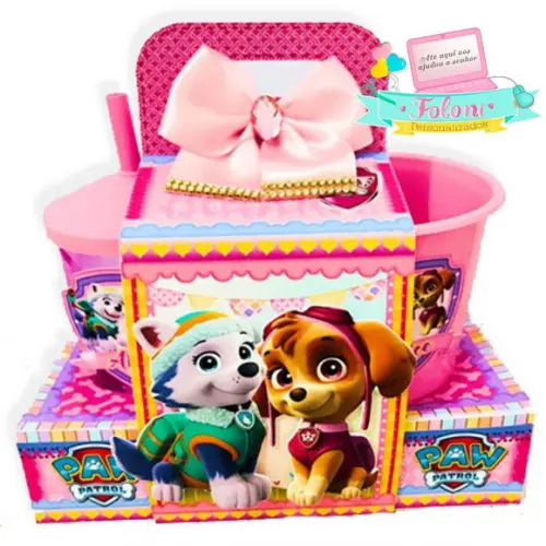 Kit Cineminha Patrulha Canina Menina