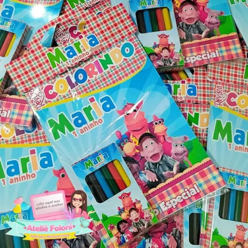 Kit Colorir Personalizado