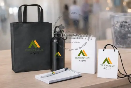 Kit Corporativo 5 Peças Personalizado