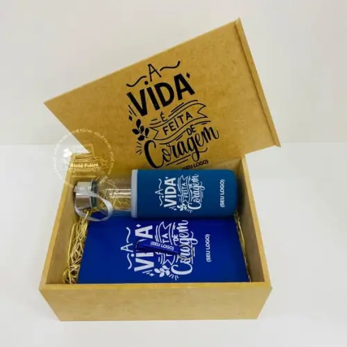 Kit Corporativo Personalizado na Caixa