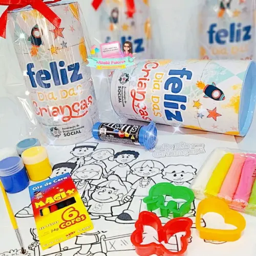 Kit Diversão dia das Crianças na Tubolata