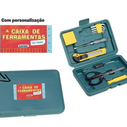 Kit Ferramenta 11 Peças Personalizado Dia dos Pais
