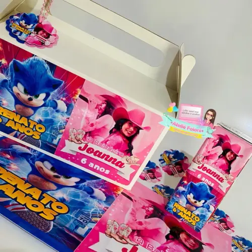 Kit Lanche Maletinha Personalizado