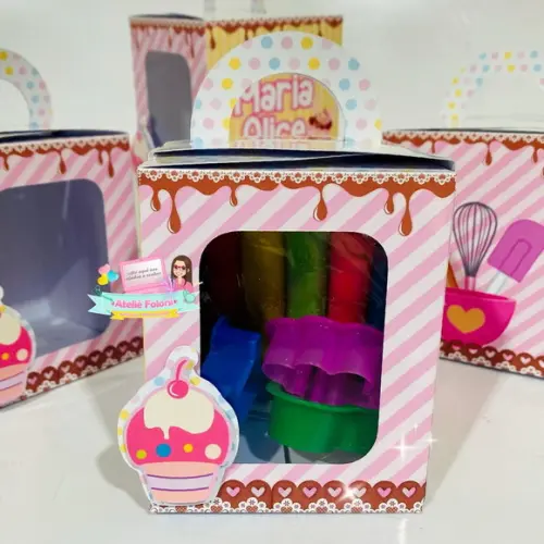 Kit Massinha na Caixinha Personalizado