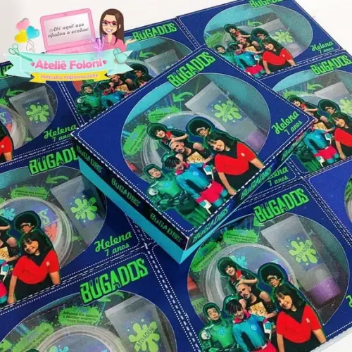 Kit Slime Personalizado Bugados