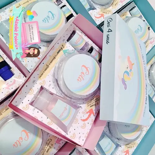 Kit Slime Personalizado Unicórnio