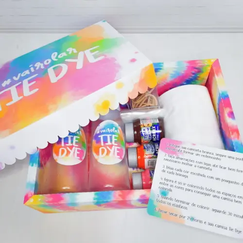 Kit Tie Dye Personalizado Dia Das Crianças