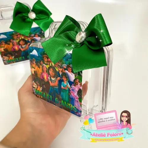 Maletinha de Acrílico Personalizada Encanto