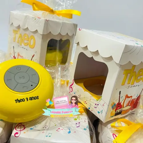 Mini Caixa de Som a Prova de Água Bluetooh