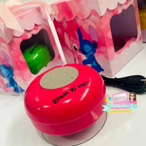 Mini Caixa de Som a Prova de Água Bluetooh