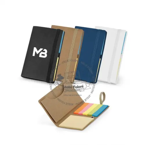 Porta Cartões em Kraft Reciclado com Elástico Personalizado