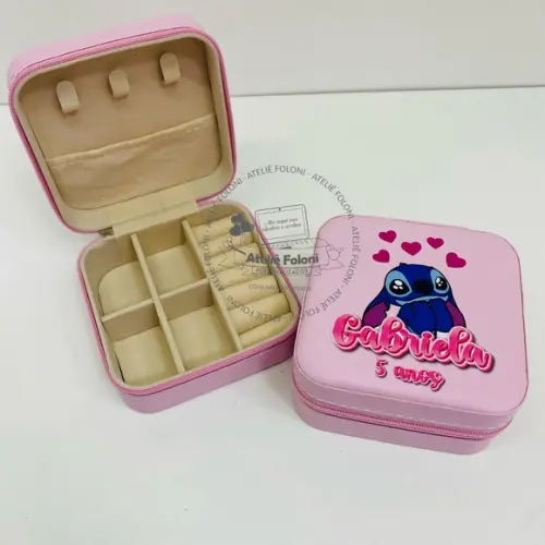 Porta Jóias Personalizado Stitch