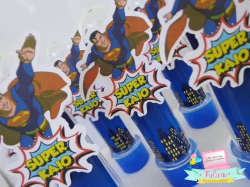 Tubetes Super Homem 3D