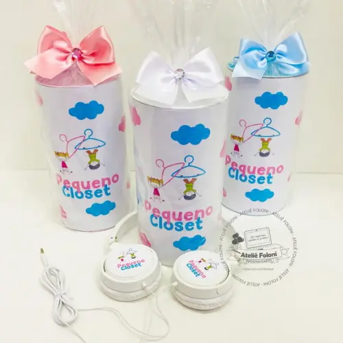 Tubolata com Headphone Personalizado Qualquer Tema