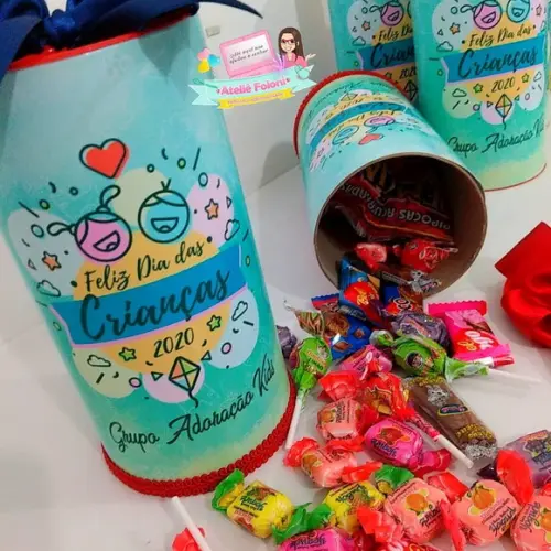 Tubolata Grande Personalizada Dia das Crianças
