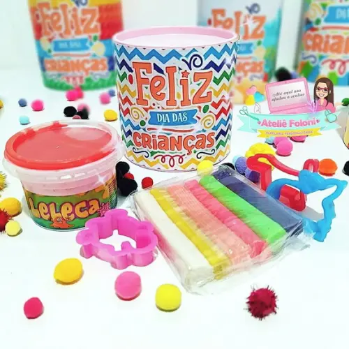 Tubolata Personalizada com Kit Massinha