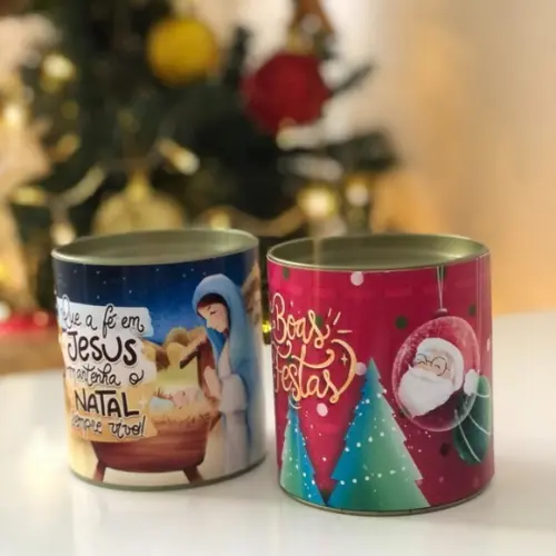 Tubolata Personalizada Natal 10x7 Corporativo