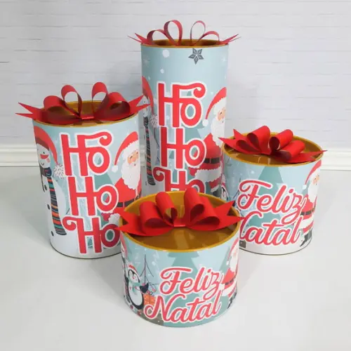 Tubolata Personalizada Natal 10x20 Natal e Corporativo