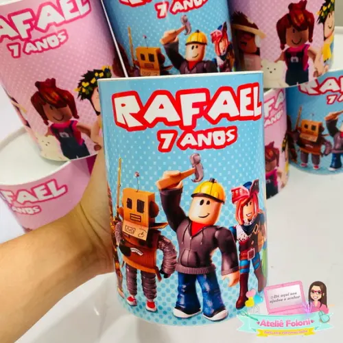 Tubolata Personalizada Roblox 10x14