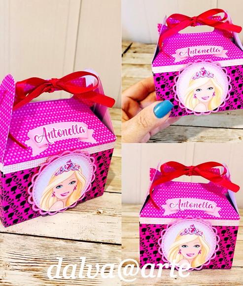 Caixinha Lancheirinha Barbie