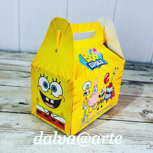 Caixinha Lancheirinha Bob Esponja