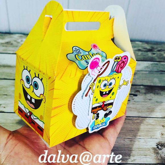 Caixinha Lancheirinha Bob Esponja