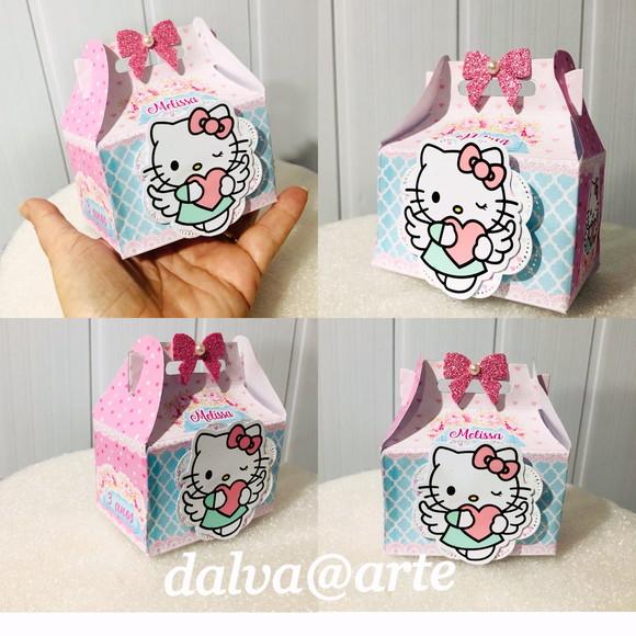 Caixinha Lancheirinha Hello Kitty