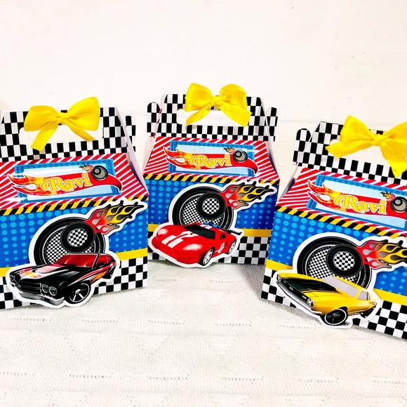 Caixinha Lancheirinha Hot Wheels