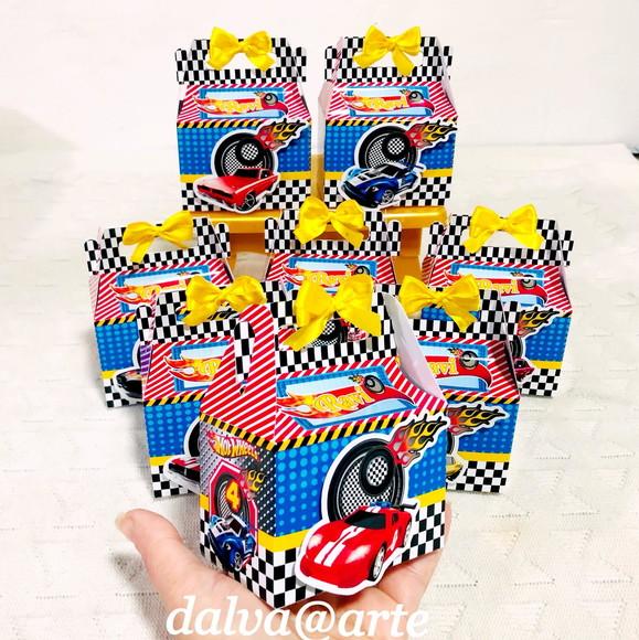 Caixinha Lancheirinha Hot Wheels