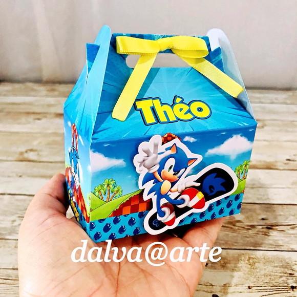 Caixinha Lancheirinha Sonic