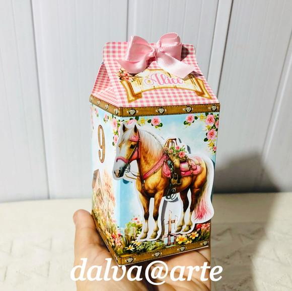 Caixinha Milk Fazendinha Boiadeira