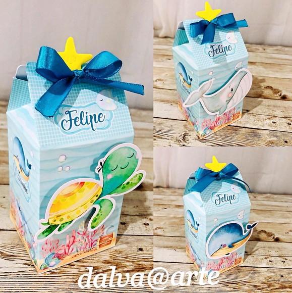 Caixinha Milk Fundo do Mar