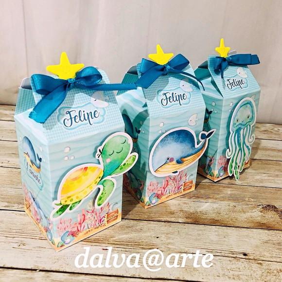 Caixinha Milk Fundo do Mar