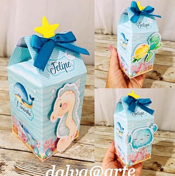Caixinha Milk Fundo do Mar