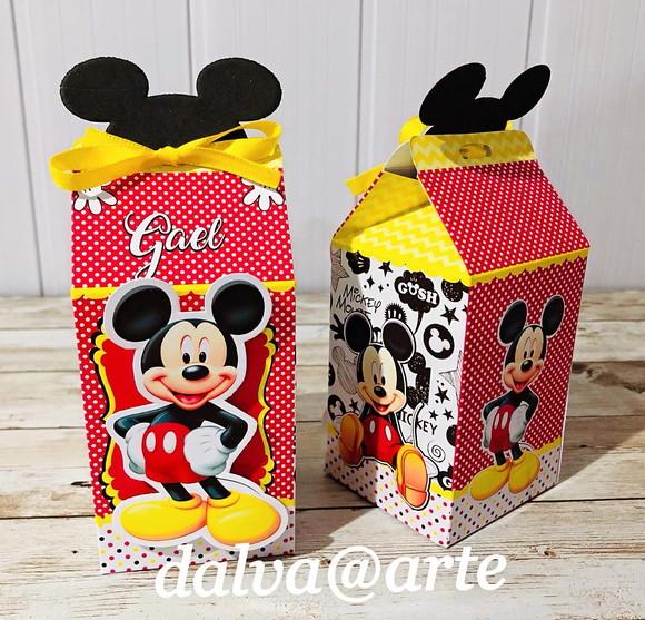 Caixinha Milk Mickey e Minnie