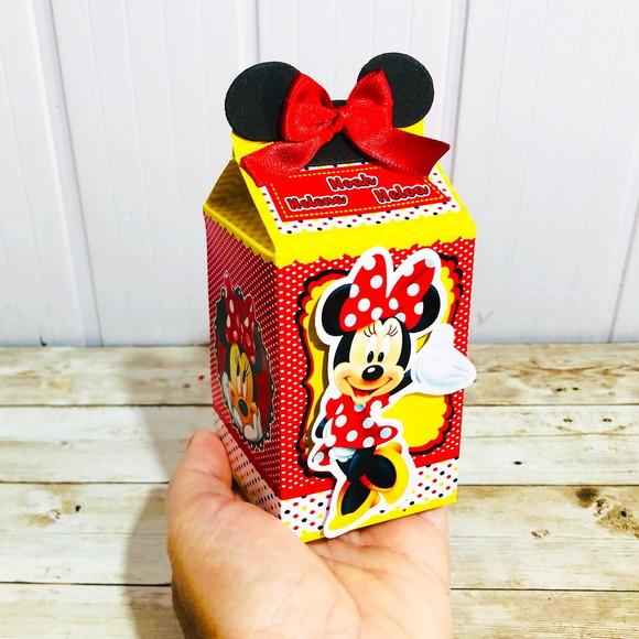Caixinha Milk Minnie Vermelha