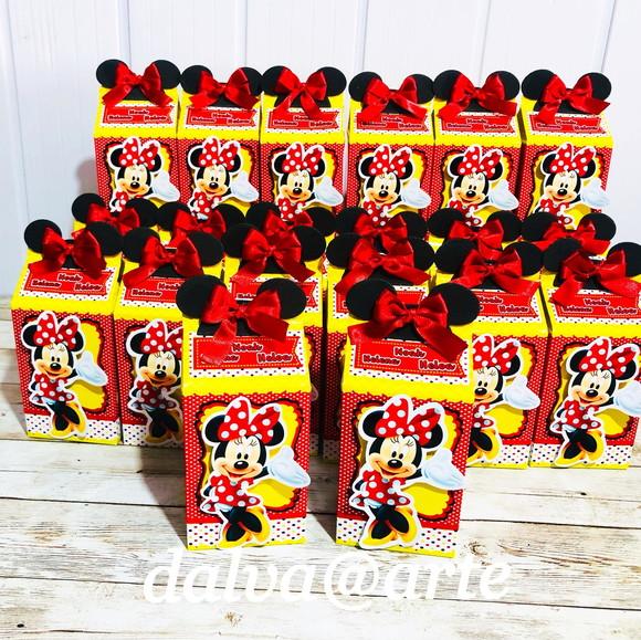 Caixinha Milk Minnie Vermelha
