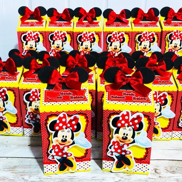 Caixinha Milk Minnie Vermelha