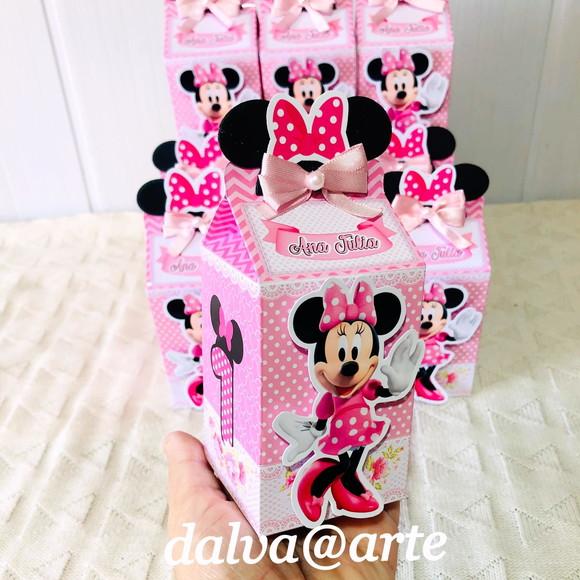Caixinha Milk Minnie Rosa