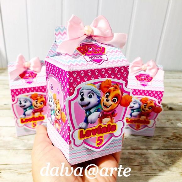 Caixinha Milk Patrulha Canina