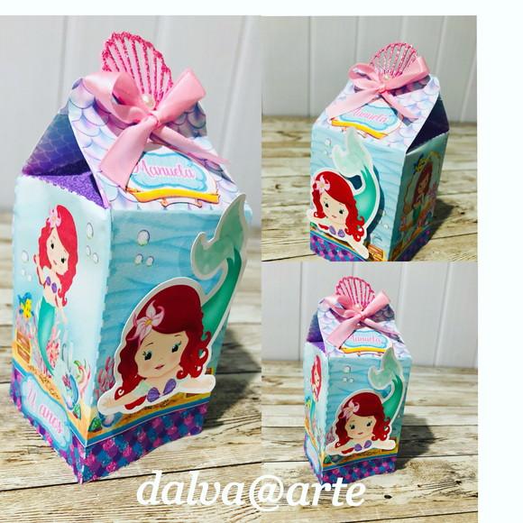 Caixinha Milk Sereia Ariel