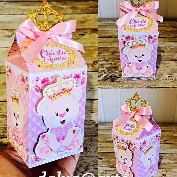 Caixinha Milk Ursinha Princesa