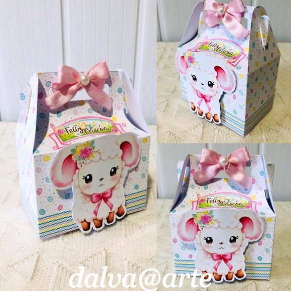 Caixinha Mini Lancheirinha Ovelhinha