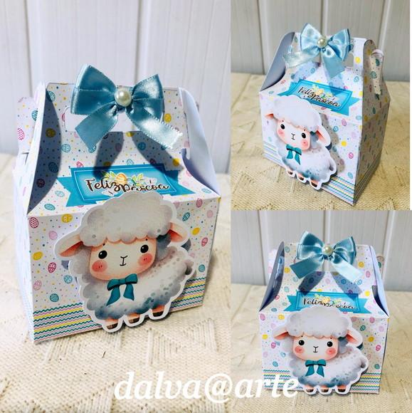 Caixinha Mini Lancheirinha Ovelhinha