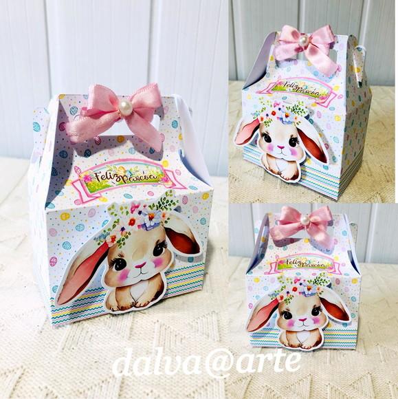 Caixinha Mini Lancheirinha Páscoa