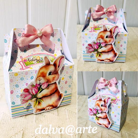 Caixinha Mini Lancheirinha Páscoa