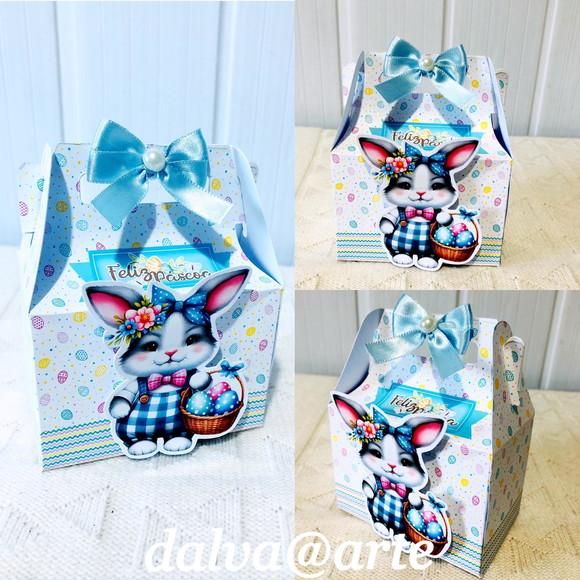 Caixinha Mini Lancheirinha Páscoa